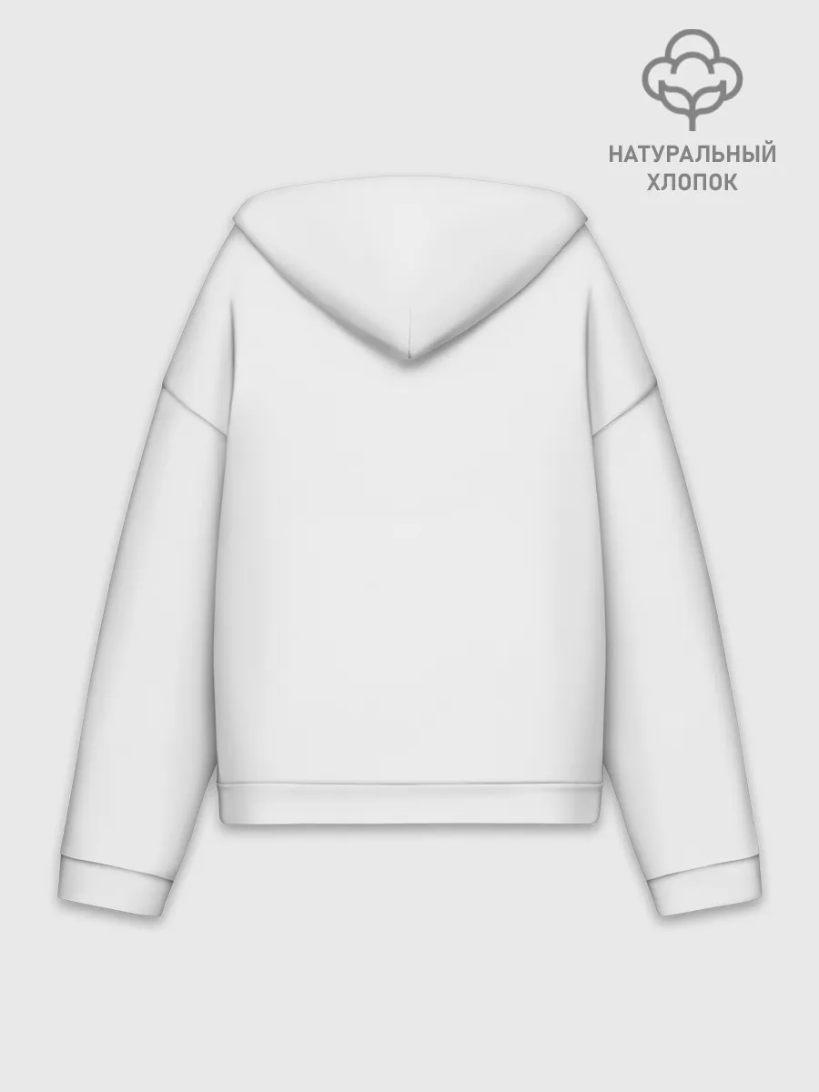 Худи женский оверсайз хлопок / Shampan'on 