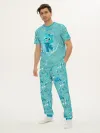 Мужская пижама с брюками / Цветняшки Meowser Tiffany