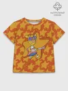 Детская футболка хлопок / Оранжевая корова Orange
