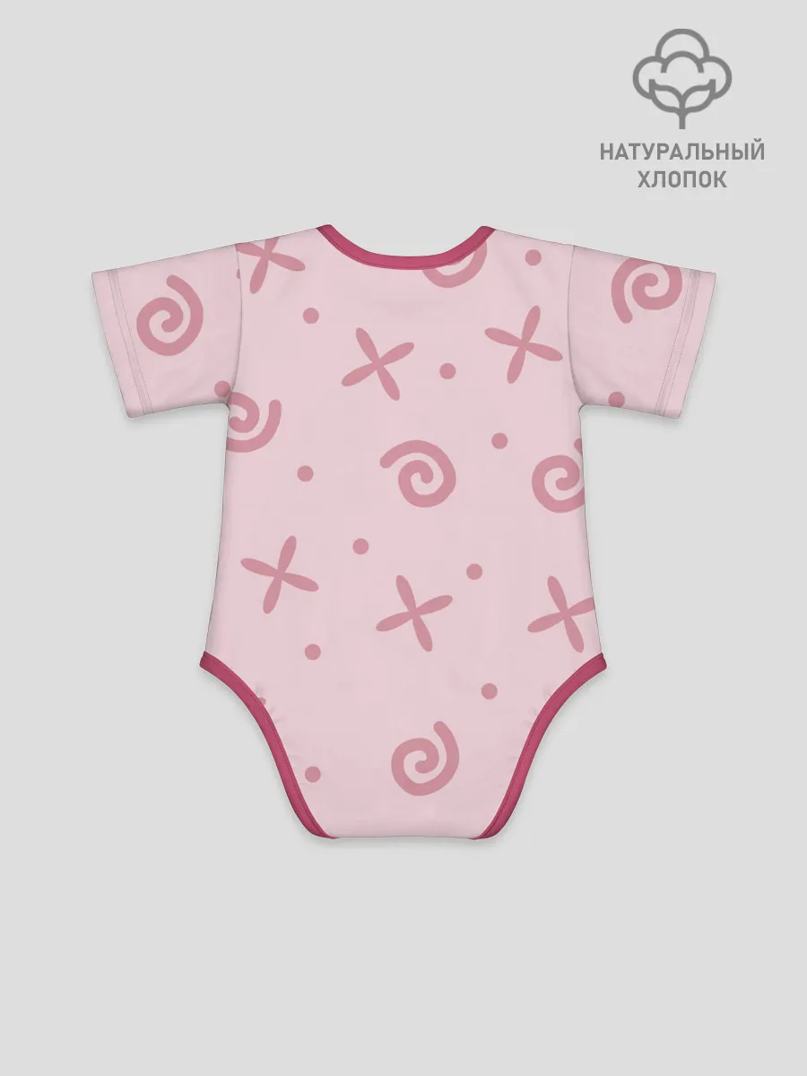 Боди для малышей / Оранжевая корова ZoPinkBody