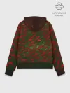 Худи женский база хлопок / CatRedGreen53637