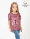 Детская футболка хлопок / Цветняшки LightRed