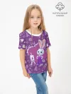 Детская футболка хлопок / Цветняшки Purple
