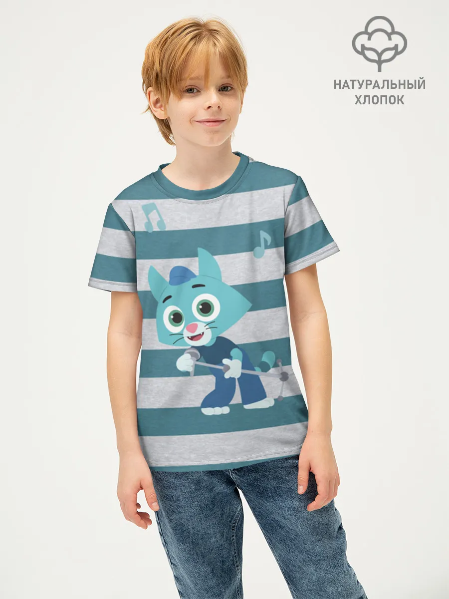 Детская футболка хлопок / Цветняшки TiffanyStrips