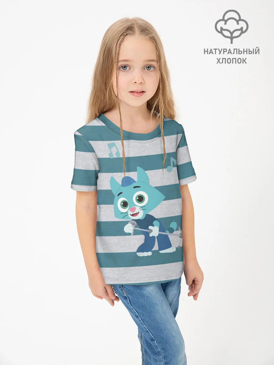 Детская футболка хлопок / Цветняшки TiffanyStrips