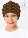 Детская шапка / Геранд Brown