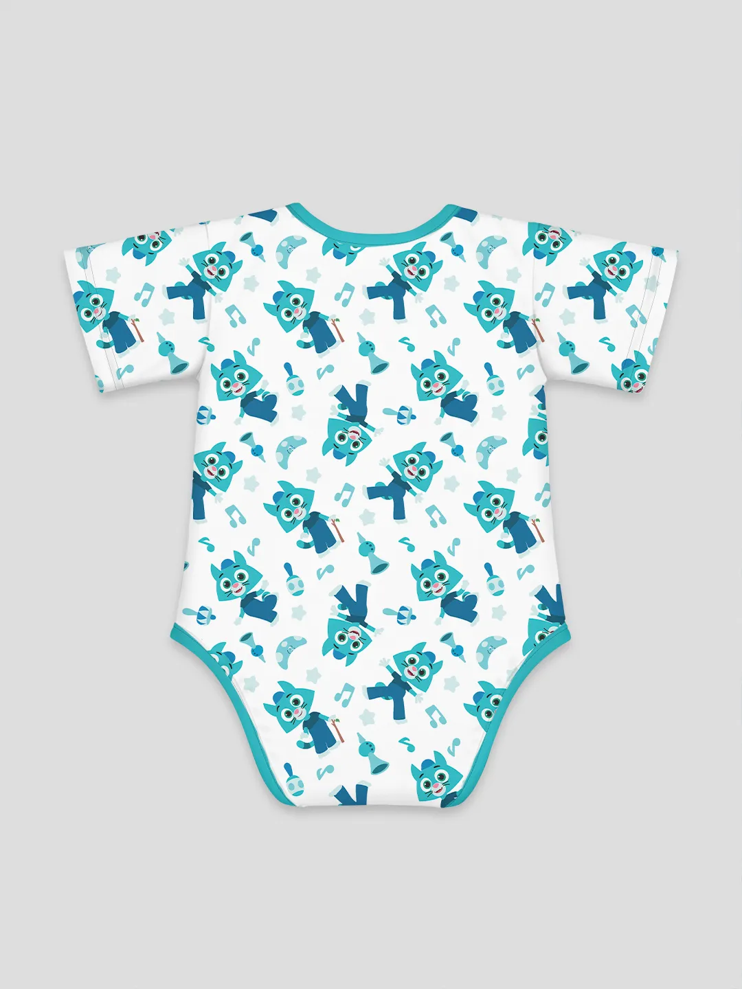 Боди для малышей / Цветняшки MeowserPattern