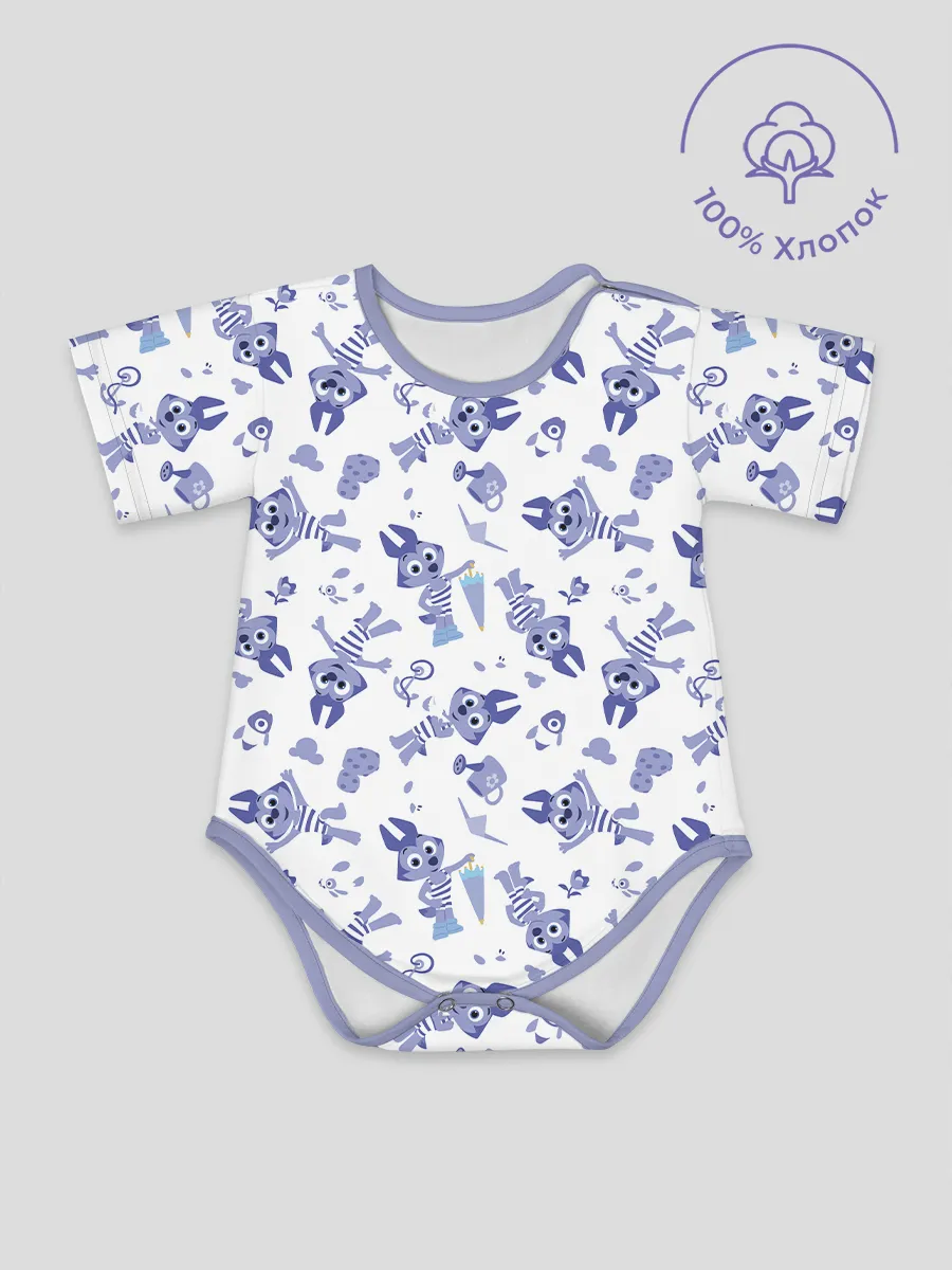 Боди для малышей / Цветняшки WolfPattern