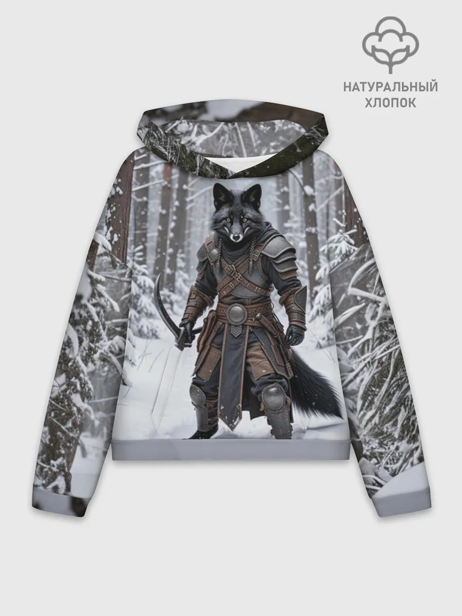 Худи женский оверсайз хлопок / Сургут место силы