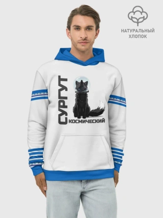 Худи мужской база хлопок / Сургут лис