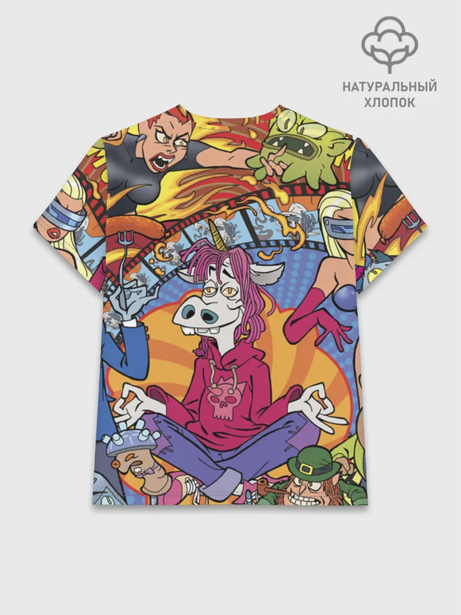 Женская базовая футболка хлопок / Корней Korney