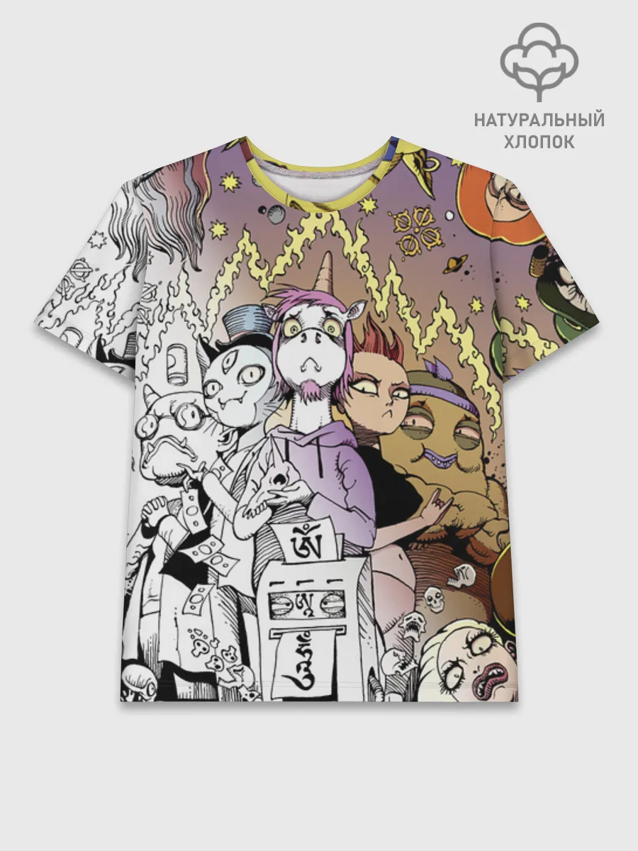 Мужская базовая футболка хлопок / Постер BWPoster