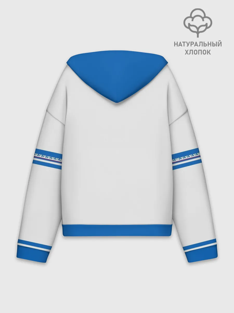 Худи женский оверсайз хлопок / Сургут лис