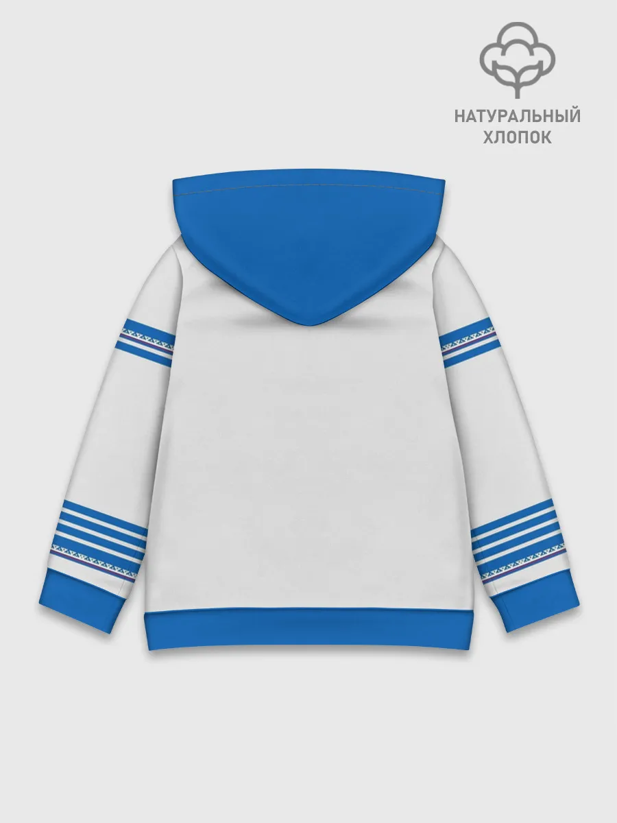 Детское худи хлопок / Сургут космический лис