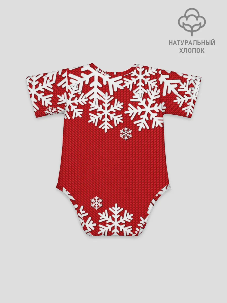 Детское боди / Снежинки