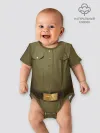 Детское боди / Солдатская форма