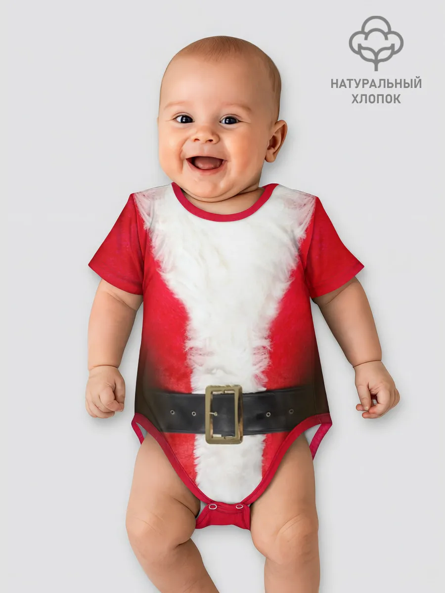 Детское боди / Дед мороз