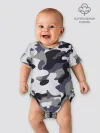 Детское боди / Городской камуфляж