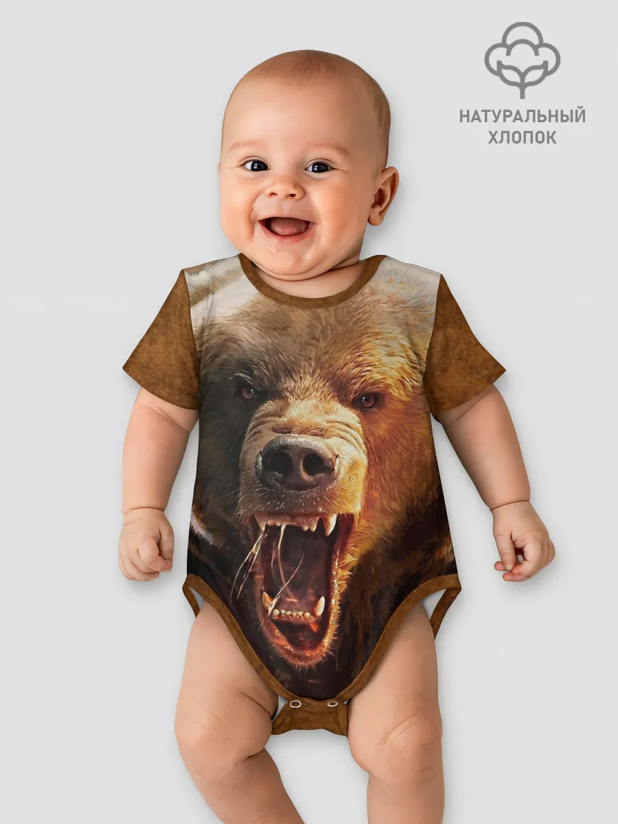 Детское боди / Медведь