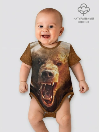 Детское боди / Медведь