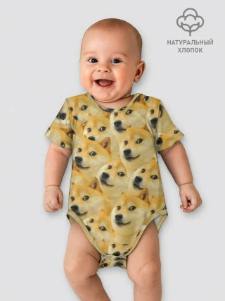 Детское боди / Doge