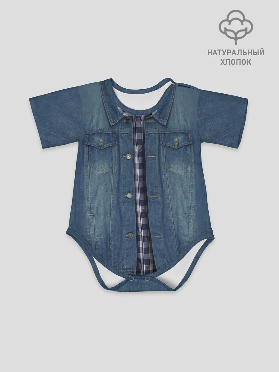 Детское боди / Джинсовка