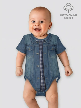 Детское боди / Джинсовка