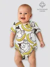 Детское боди / Обезьянки и бананы
