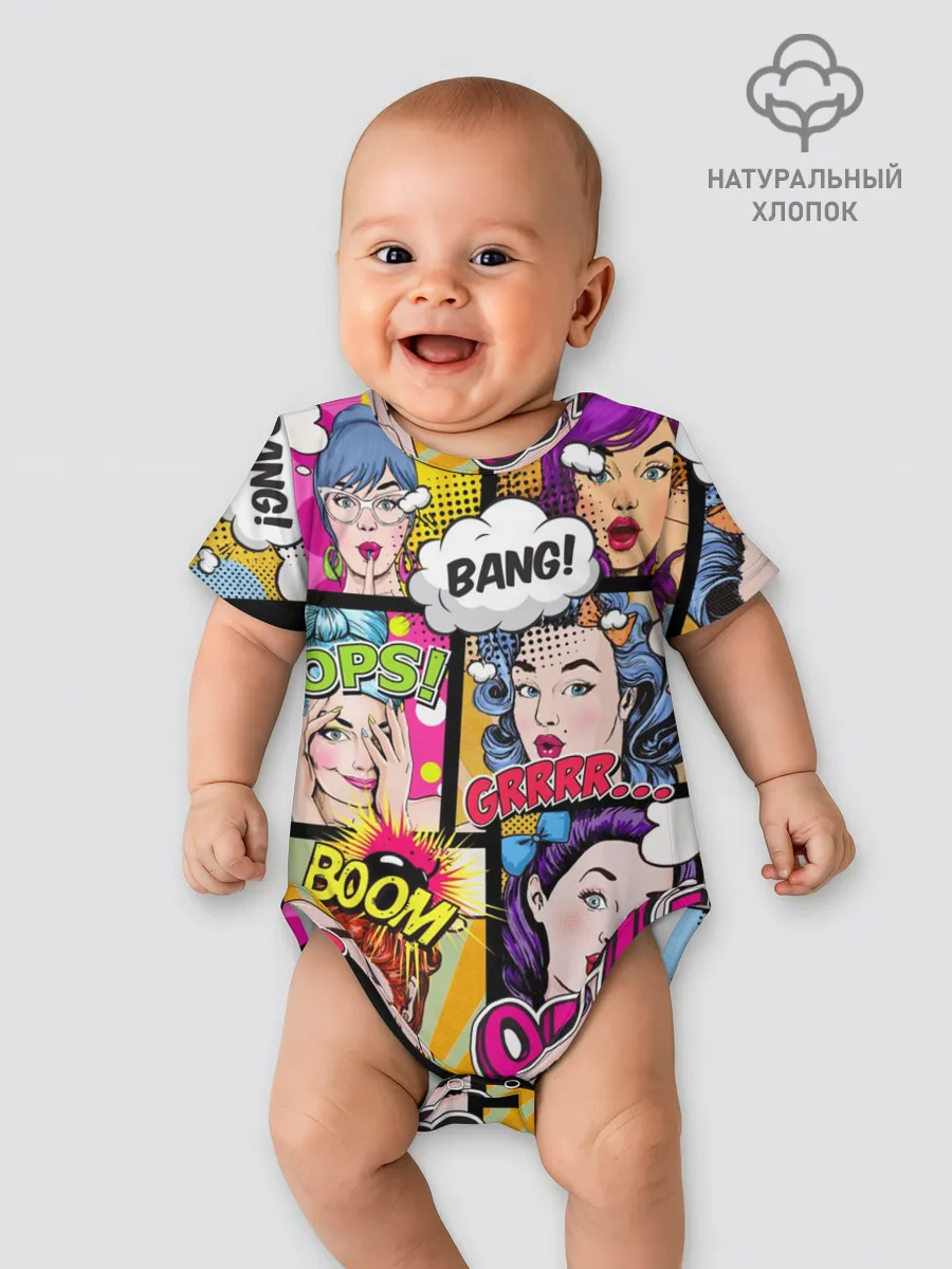 Детское боди / POP ART