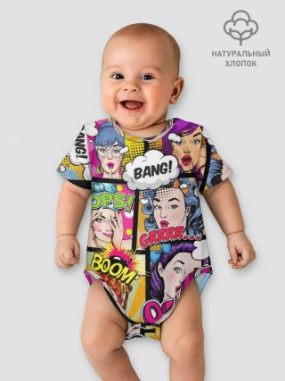 Детское боди / POP ART