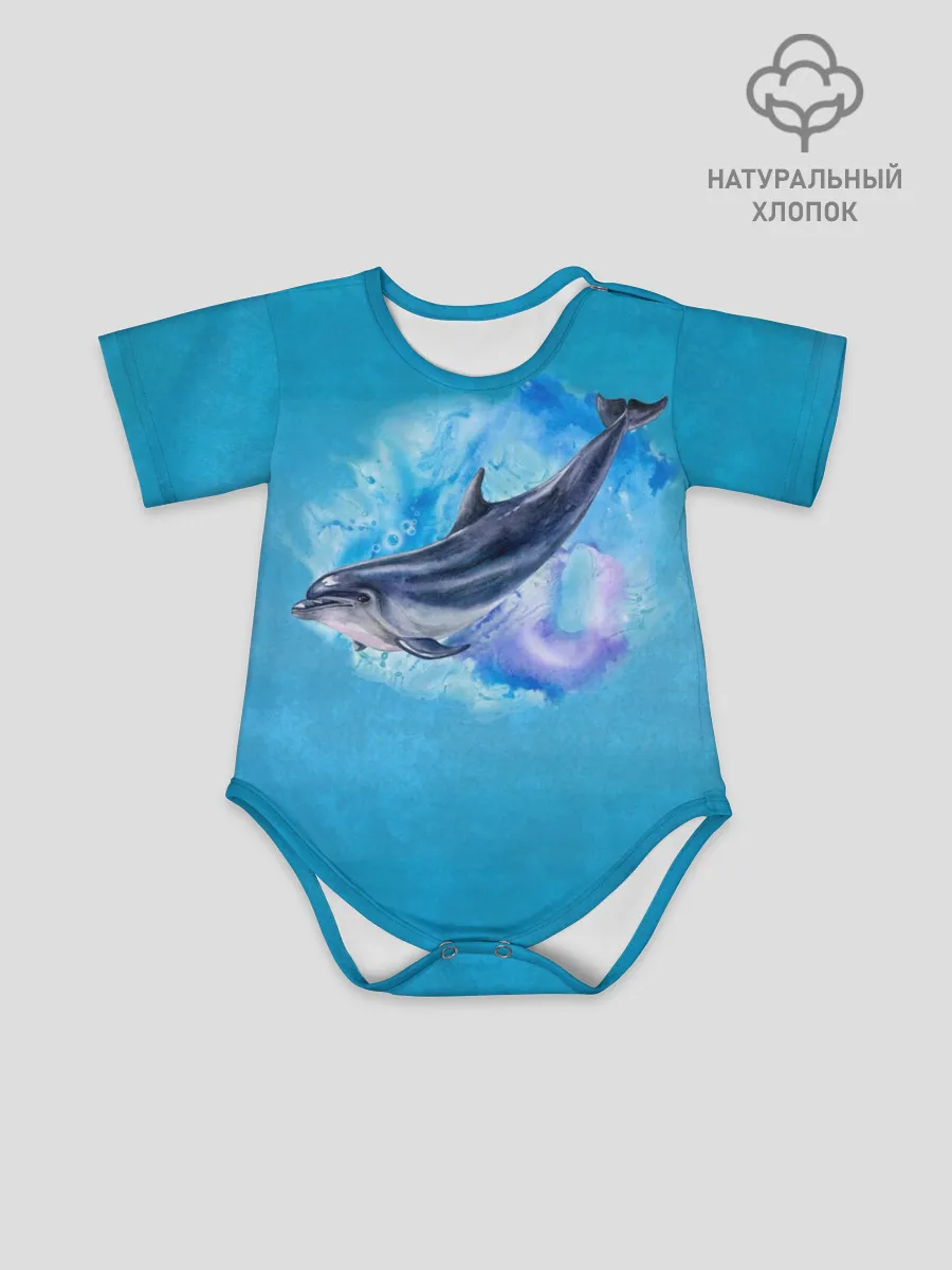 Детское боди / Дельфин