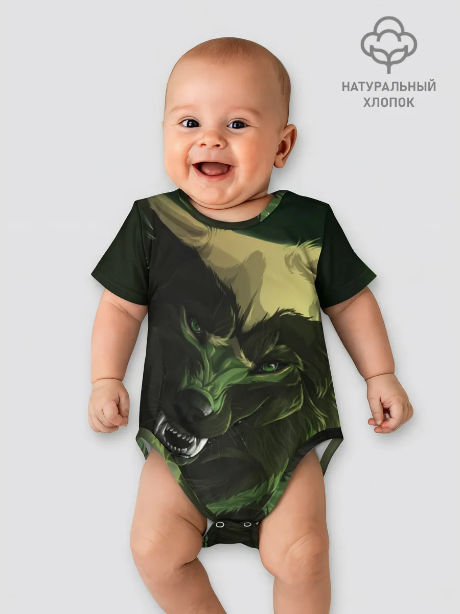 Детское боди / Дикий хищник