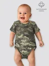 Детское боди / Именной камуфляж Макс