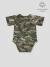 Детское боди / Именной камуфляж Олег