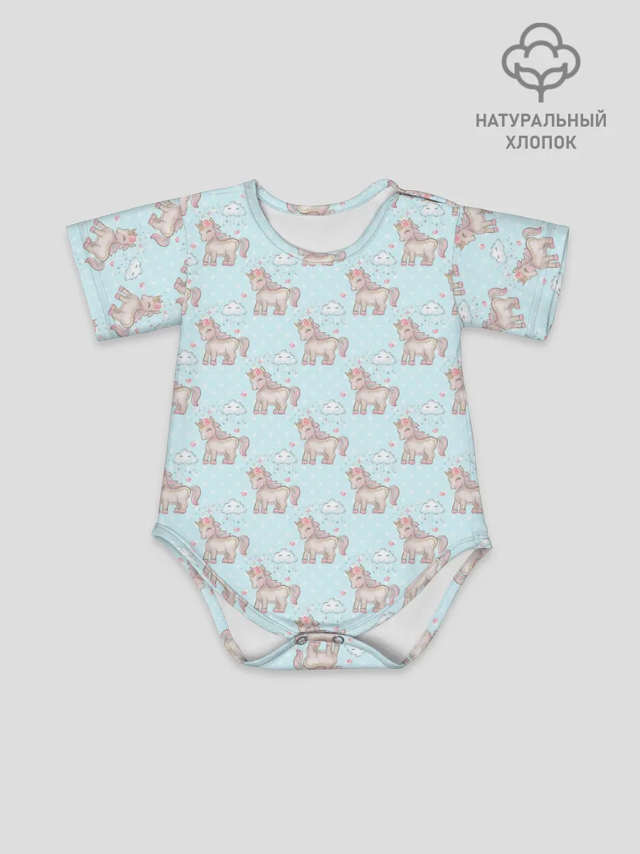 Детское боди / Маленькие единороги