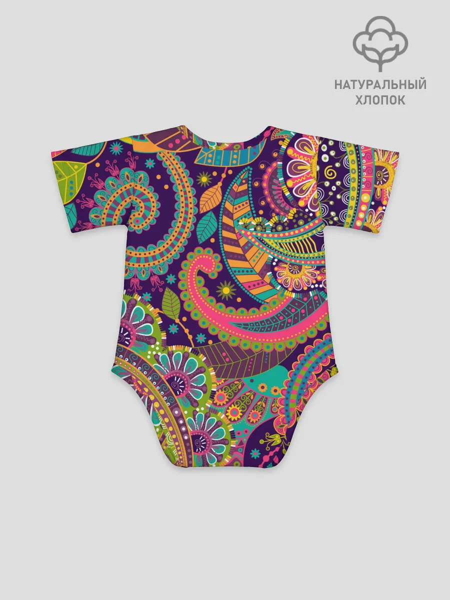 Детское боди / Яркий красочный узор