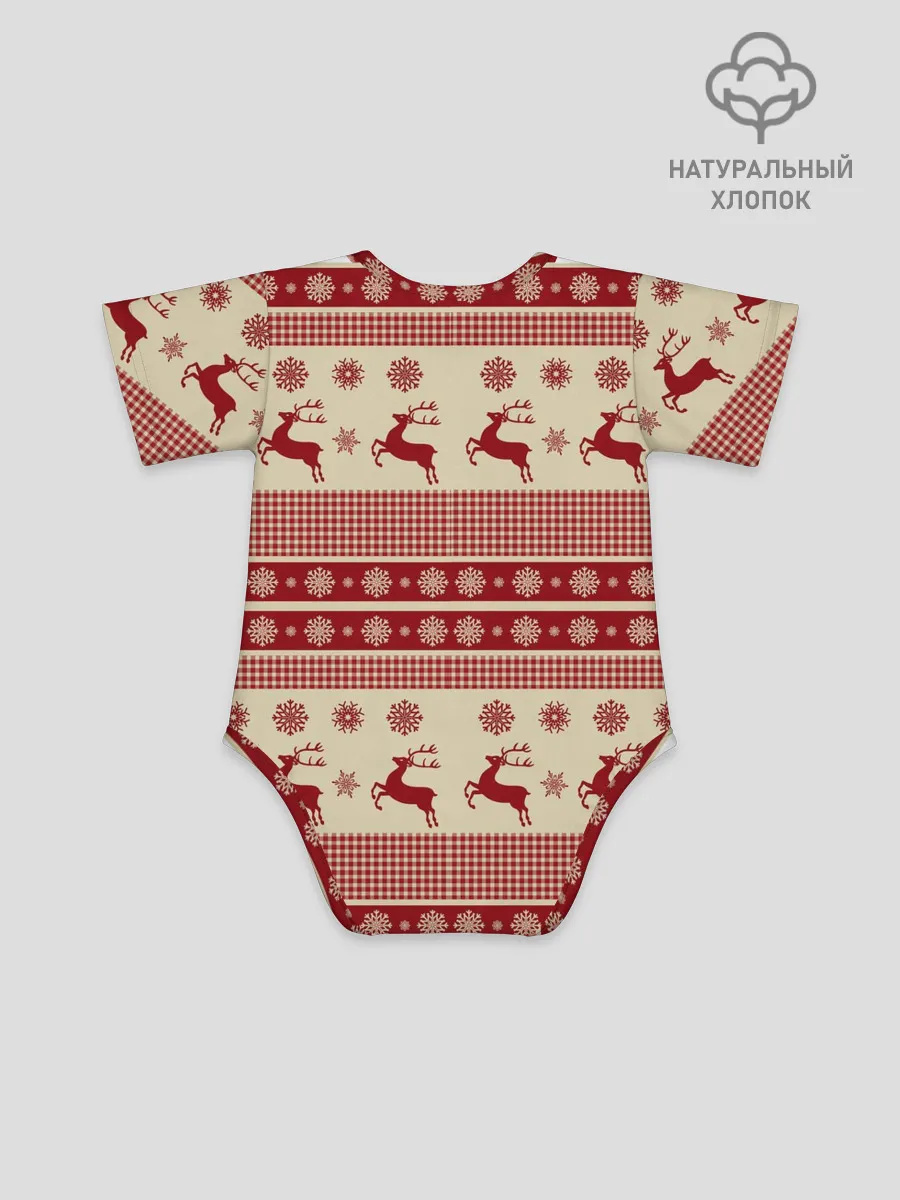 Детское боди / Новогодние Олени!