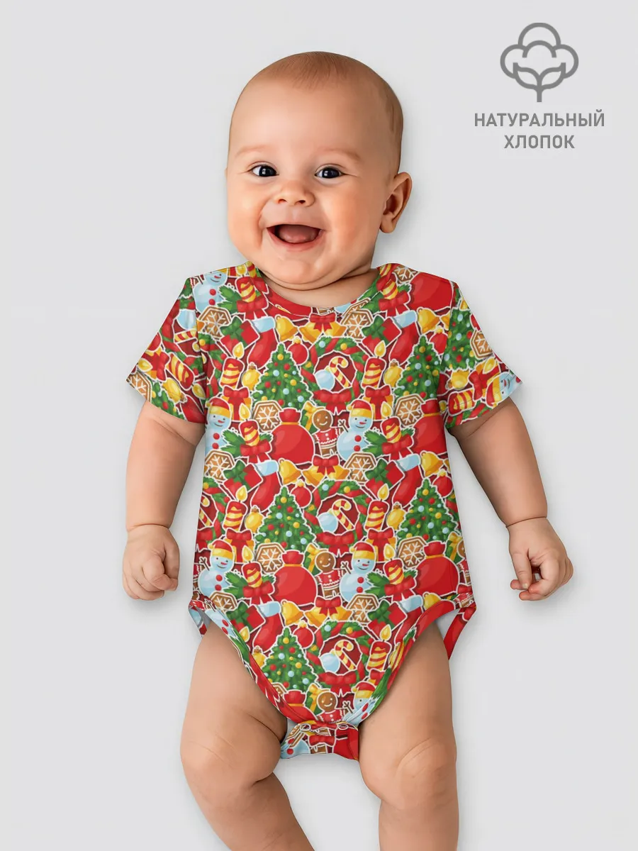 Детское боди / Merry Christmas