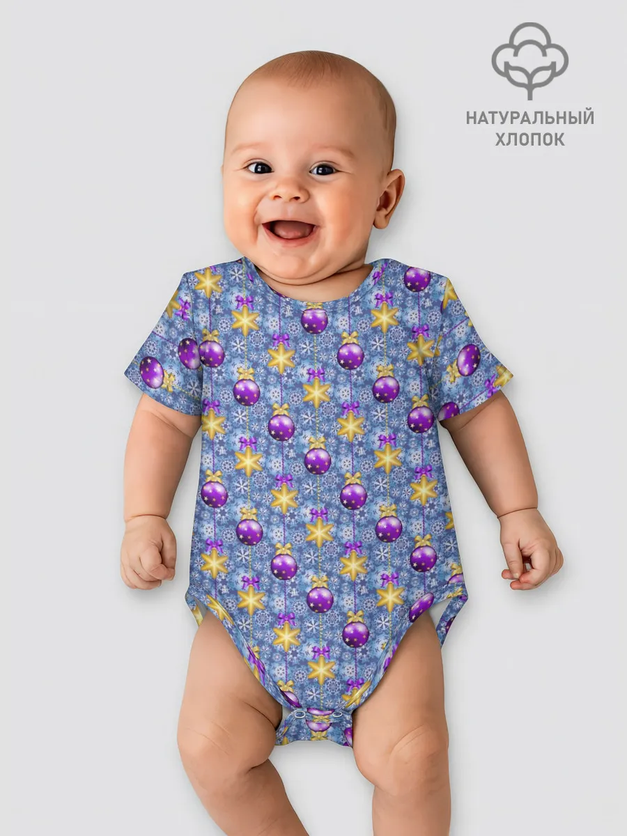 Детское боди / Новогодние Ёлочные Украшения