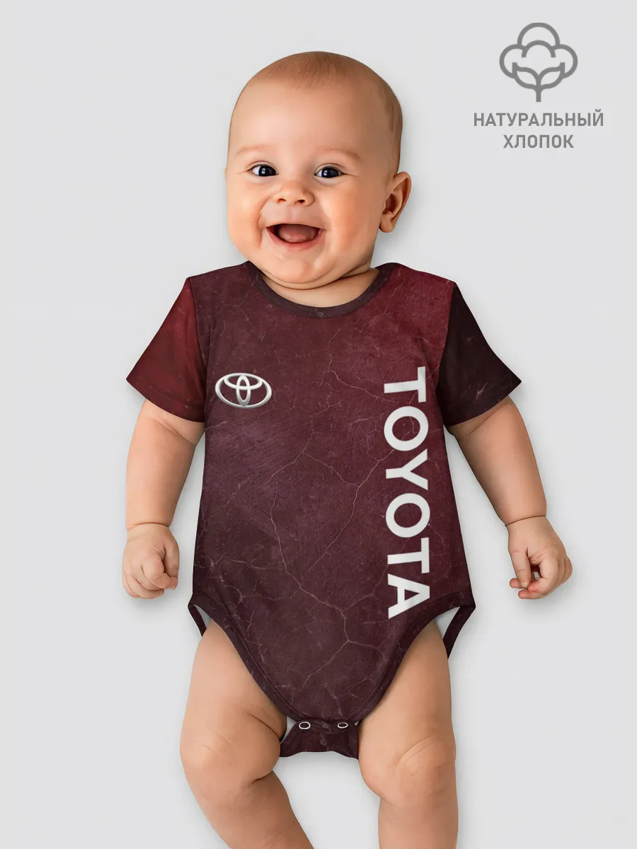 Детское боди / TOYOTA | RED GRUNGE