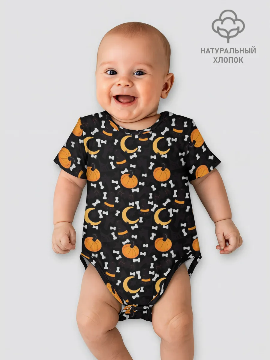 Детское боди / Patern Halloween 5