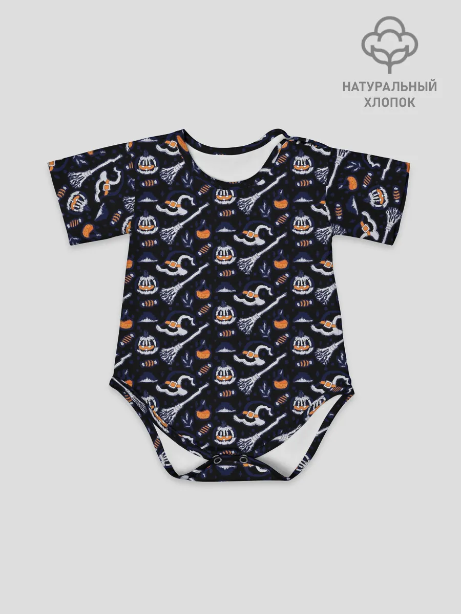Детское боди / Patern Halloween 6