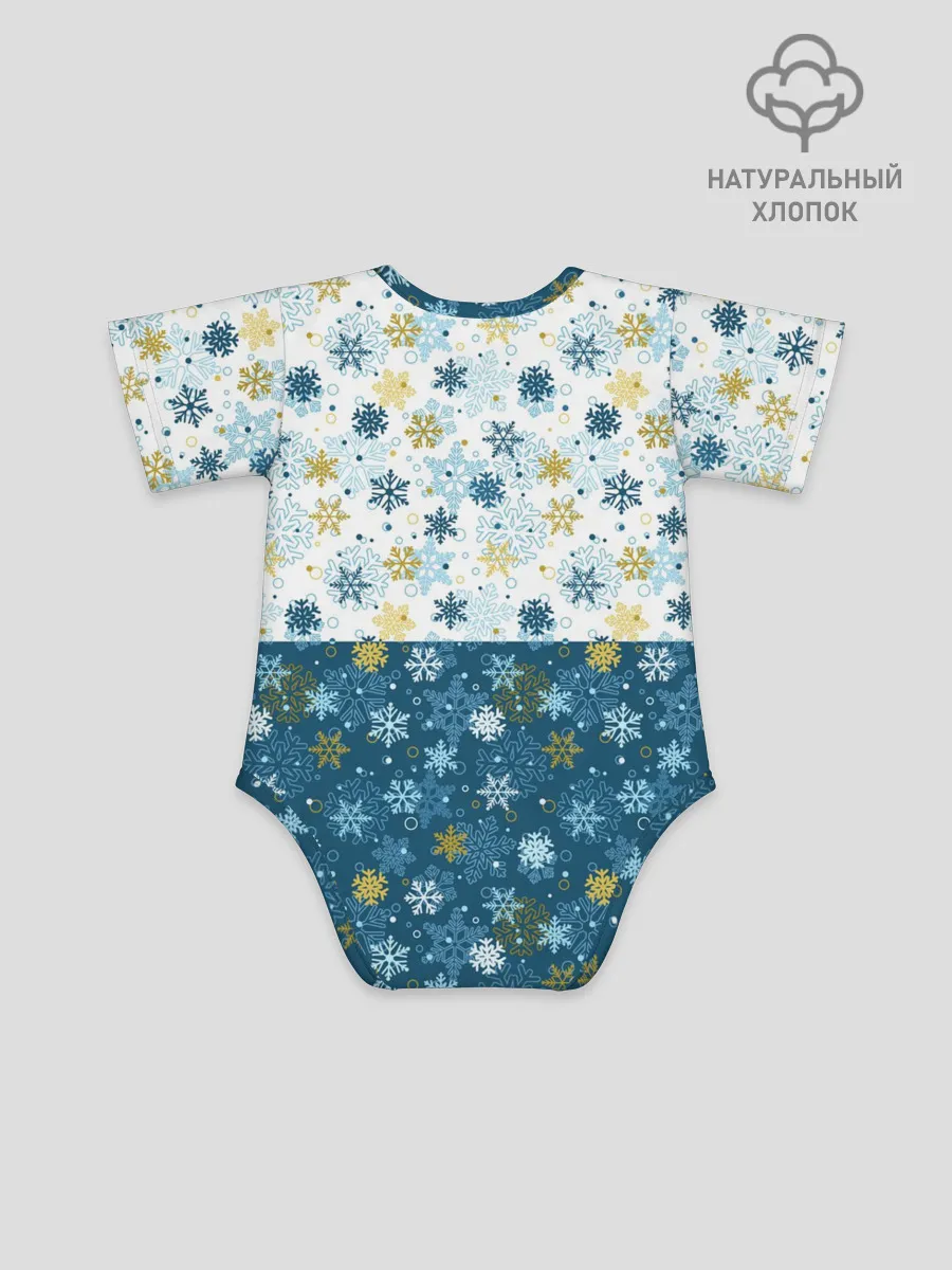 Детское боди / Падают Снежинки