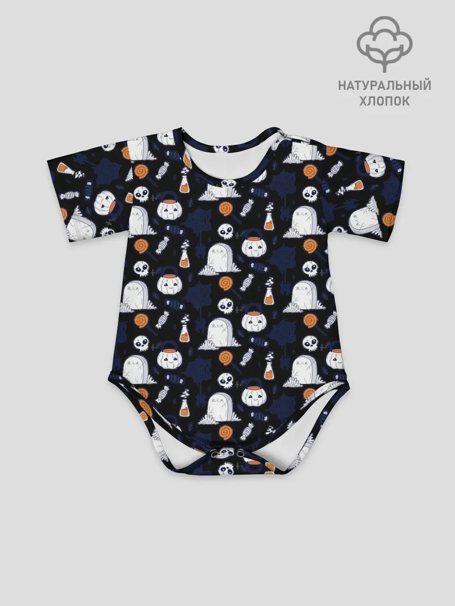 Детское боди / Patern Halloween 7