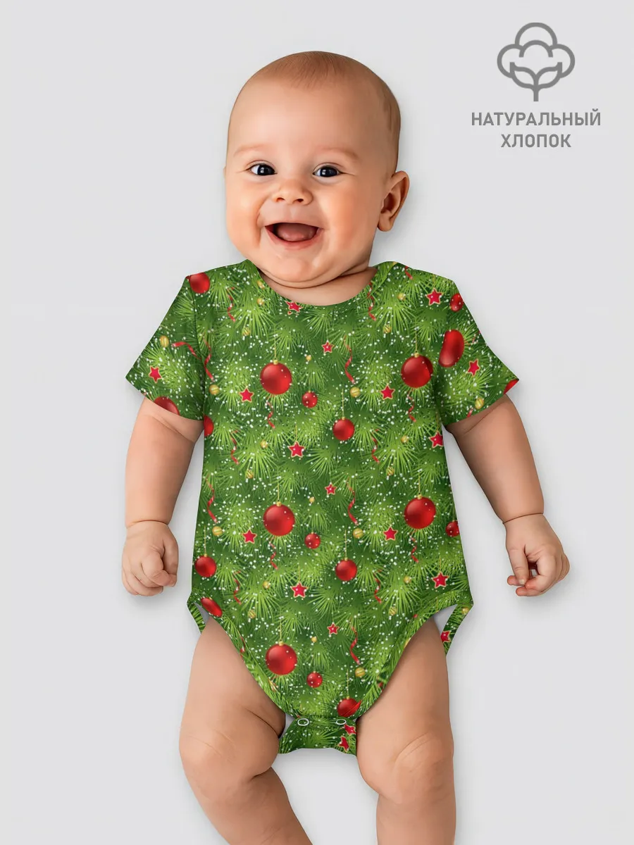 Детское боди / Зелёная Ёлка