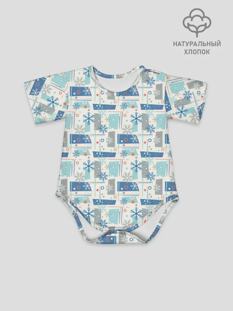 Детское боди / Зимний Дизайн