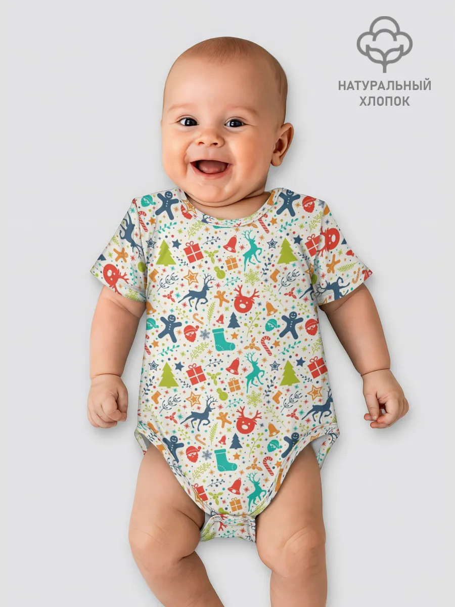 Детское боди / Символика Нового Года