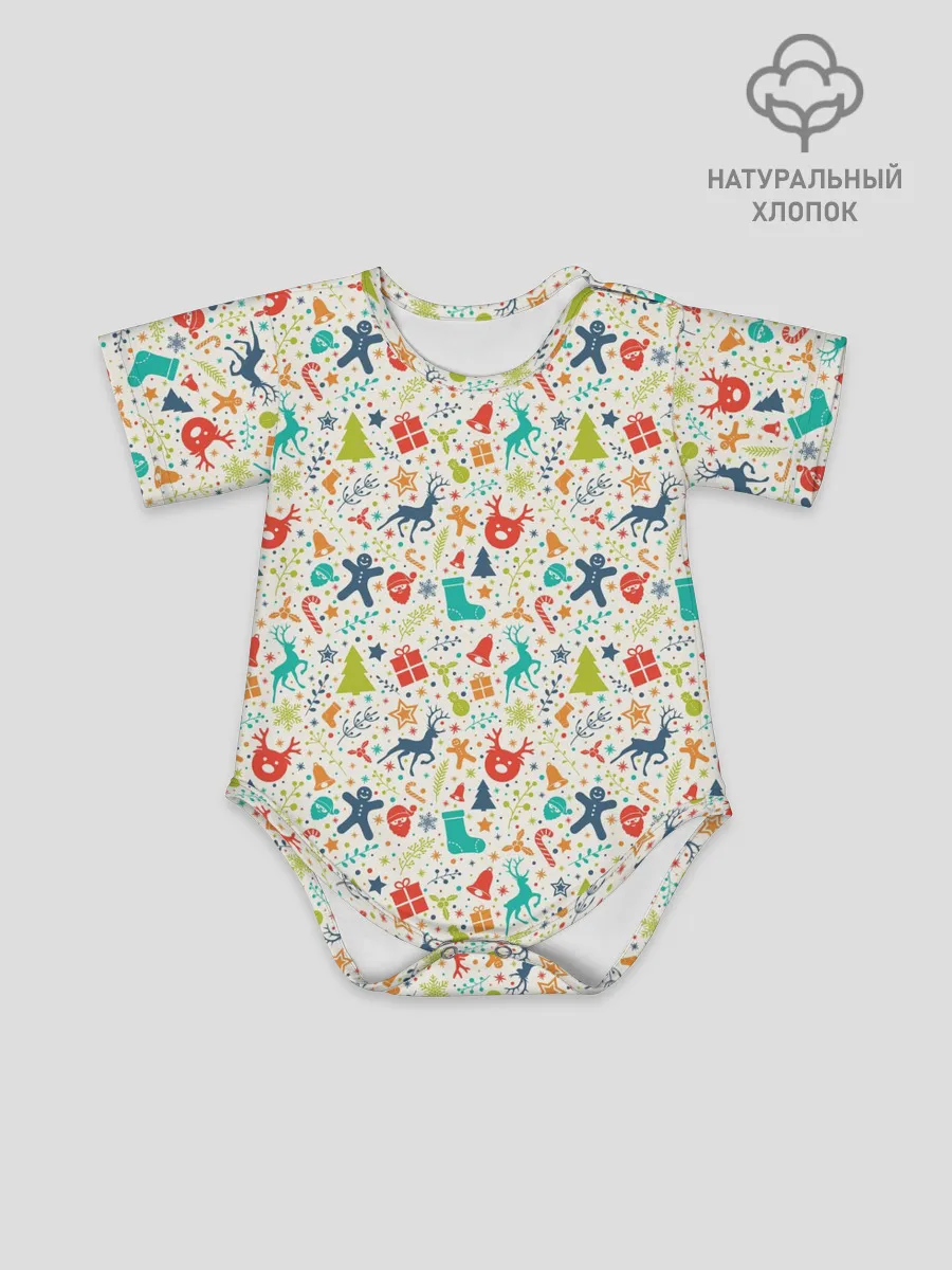 Детское боди / Символика Нового Года