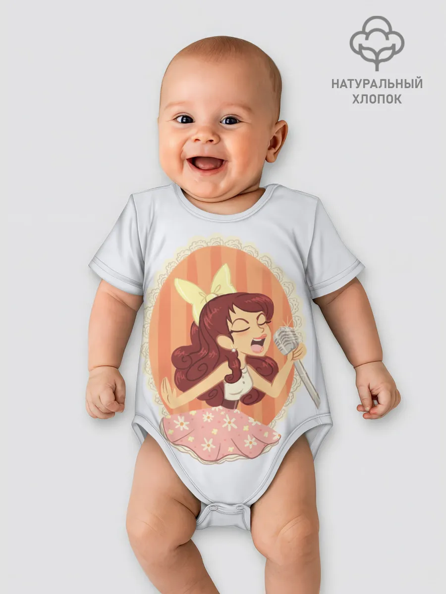 Детское боди / Рисунок Арианы