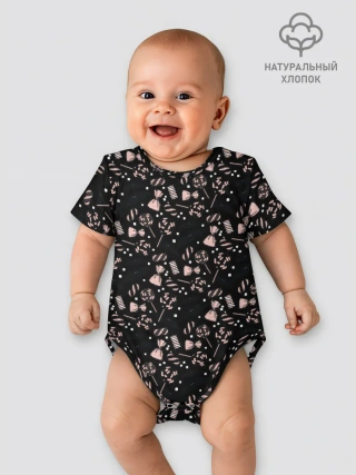 Детское боди / Patern Halloween 12